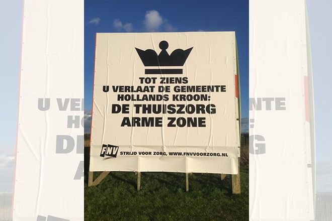 Hollands Kroon en Schagen krijgen compliment FNV over aanpassen thuiszorg