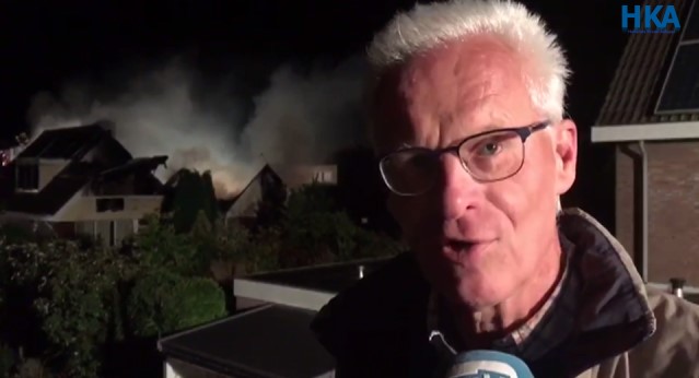 Uitslaande brand verwoest vrijstaand huis Schagen