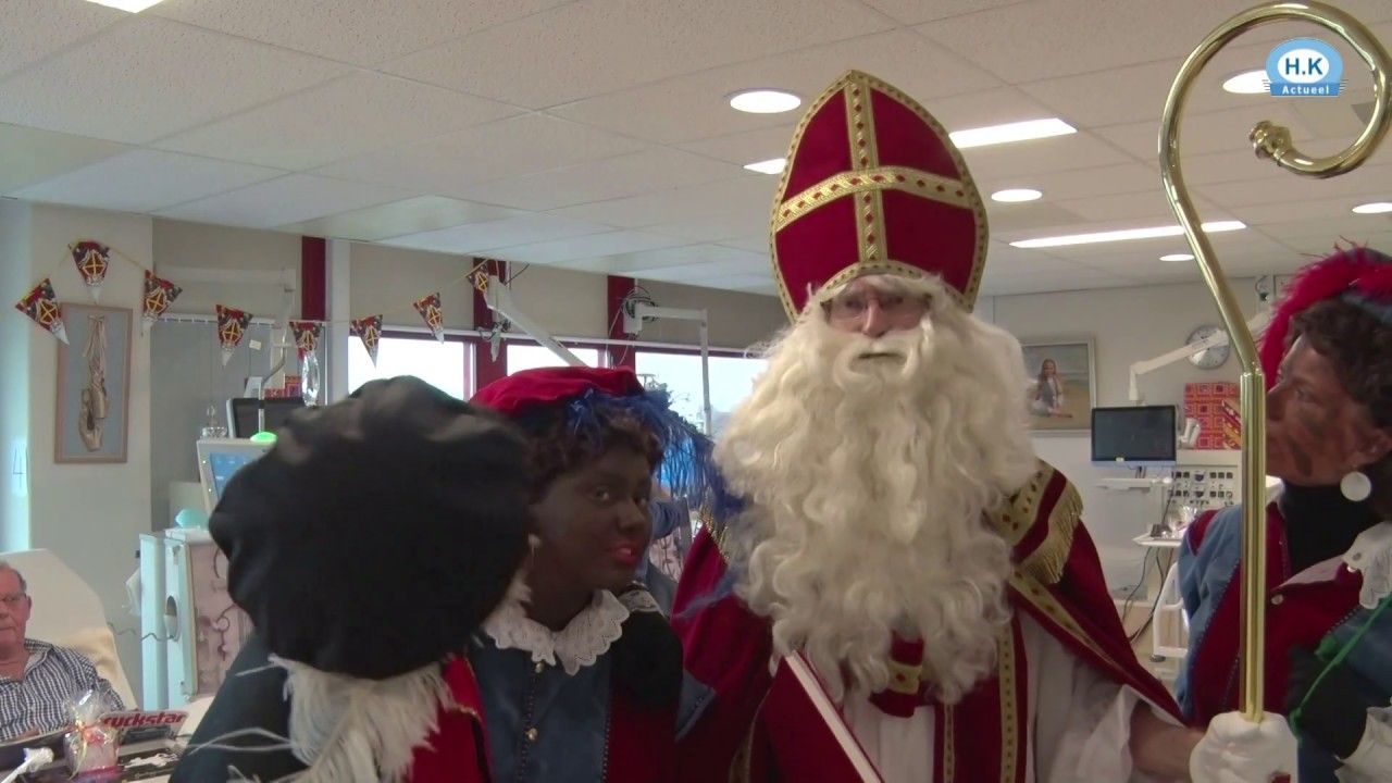 Veel patiënten vonden het een fantastisch moment, Sinterklaas bezoekt het Gemini Ziekenhuis