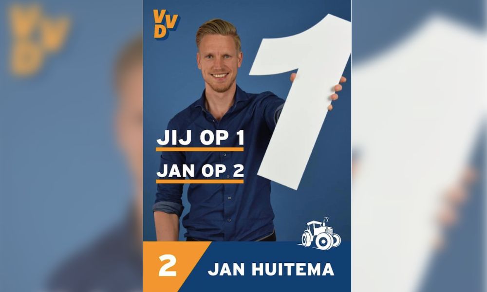 VVD-europarlementarier Jan Huitema komt naar Wieringerwerf