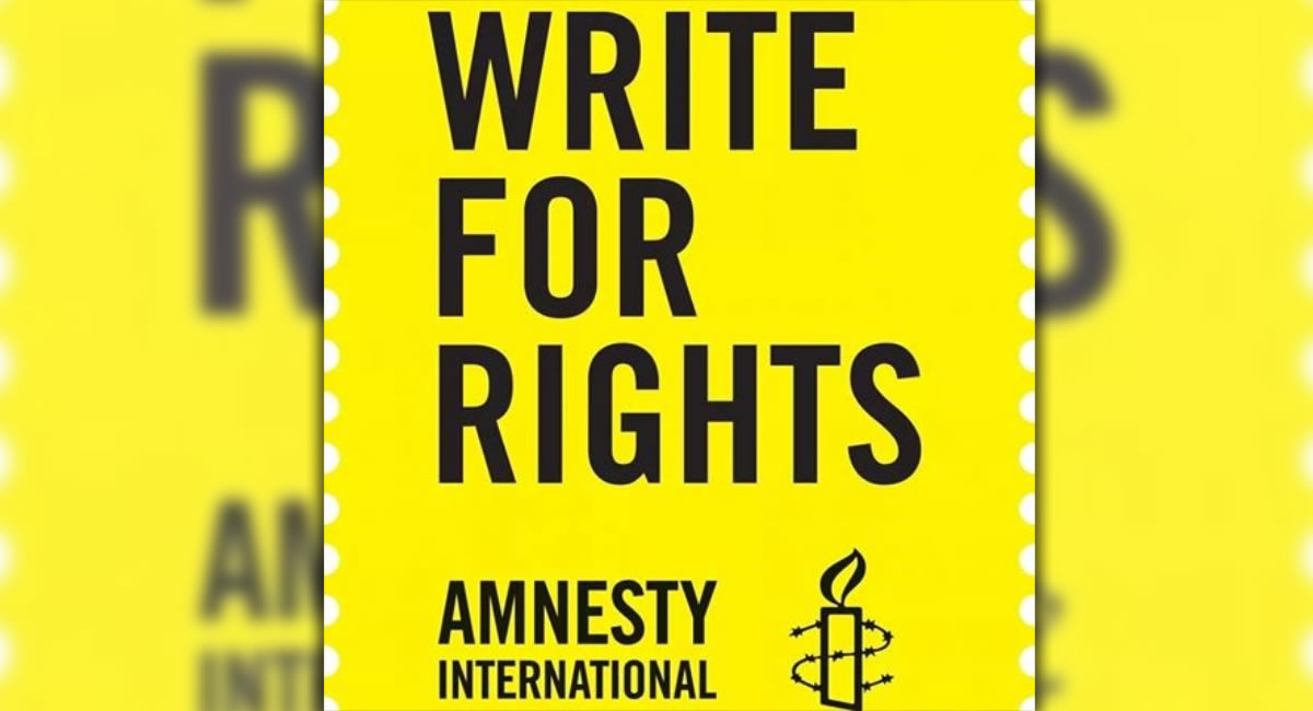 Write for Rights: ‘Schrijf een brief, verander een leven’