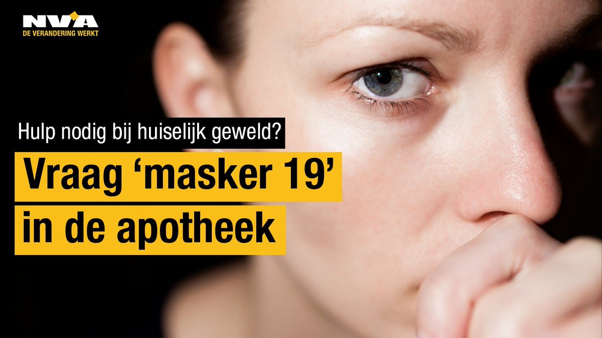 Het codewoord is ‘masker 19’