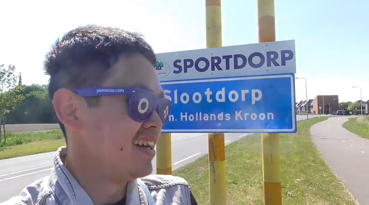 Vlogger Dang Do op avontuur in Hollands Kroon
