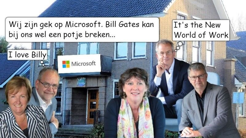Column Kees Zwaan: “Wederzijdse liefde tussen regenten en Microsoft”