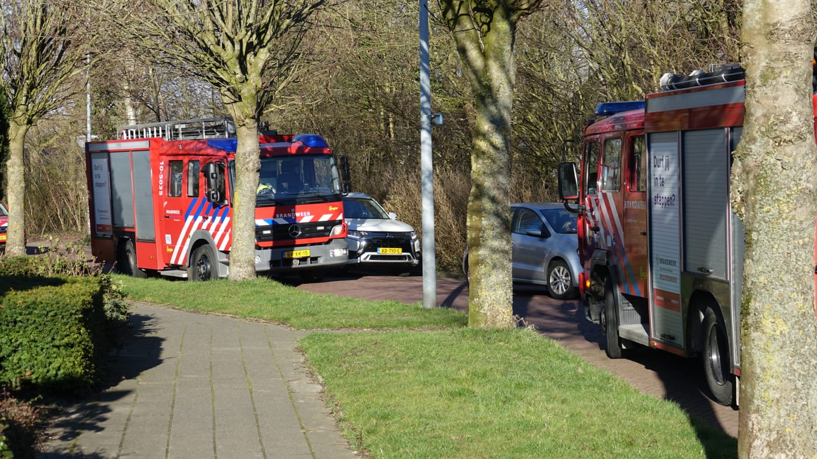 Brand in seniorencomplex Middenmeer, persoon met brandwonden naar ziekenhuis gebracht