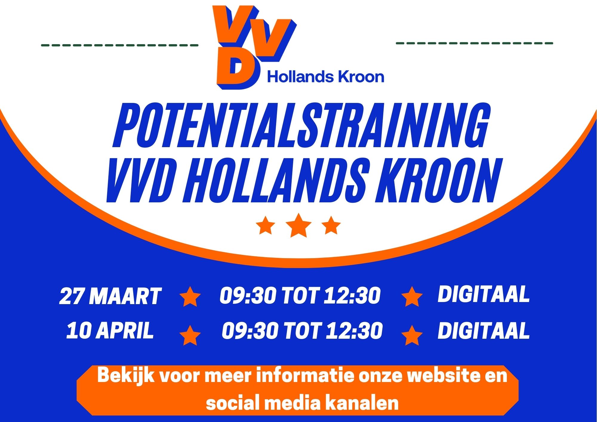 Potentialstraining VVD Hollands Kroon