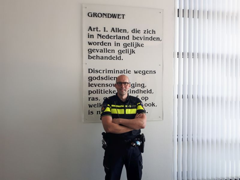 Jan Martijn Stout is de nieuwe wijkagent voor Wieringen