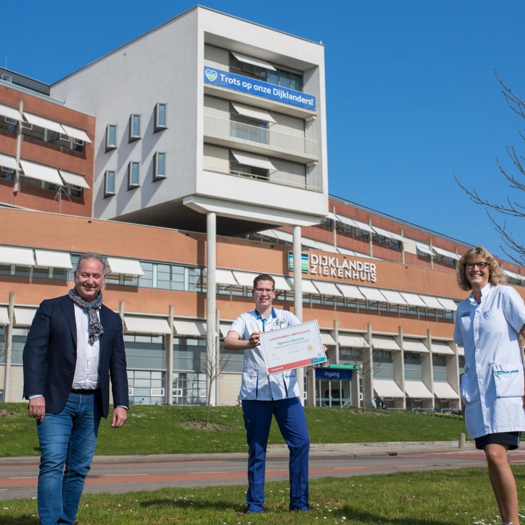 Dijklander ziekenhuis slaagt met vlag en wimpel voor kwaliteitskeurmerk
