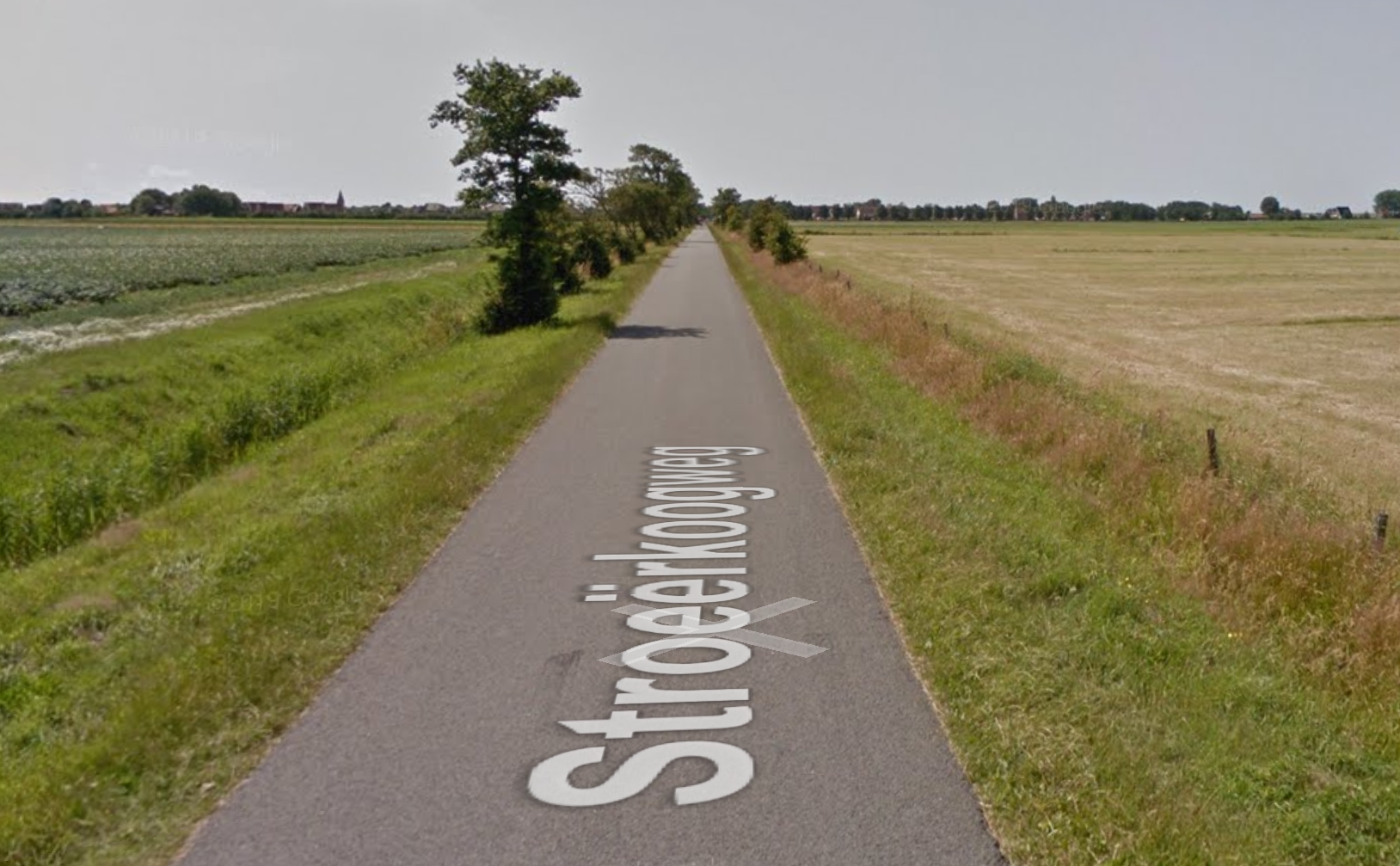 Hollands Kroon gaat de Stroeërkoogweg Oosterkruisweg Wieringen niet voor gemotoriseerd verkeer afsluiten