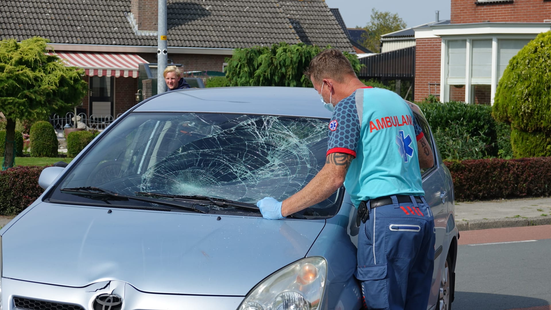 Fietsster gewond naar het ziekenhuis na ongeval ’t Veld